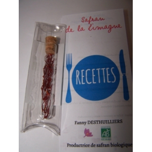 Safran en filaments bio - 0,1g - récolte 2025