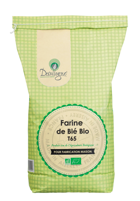 Farine de blé bio t65_5 kg en sac kraft