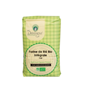 La farine de blé bio intégrale t150_sachet kraft d'1 kg