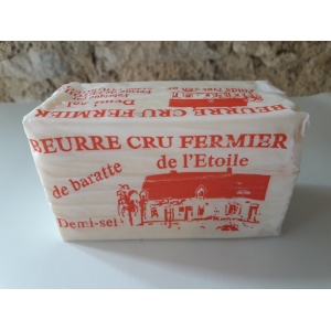 Beurre cru demi-sel