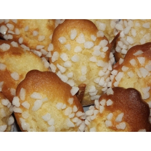 Madeleines perles de sucre