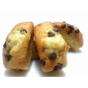 Mini madeleines aux pépites de chocolat