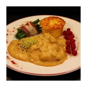 émincé de volailles à la crème