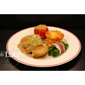 Filet mignon de porc aux champignons