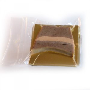 Rillette foie gras tranchées