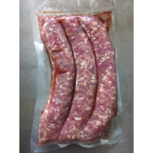 Saucisse de porc x3 400g
