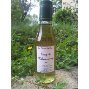 Sirop mélisse orange