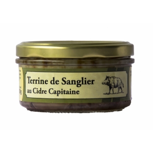 Terrine de sanglier au cidre de lalobbe