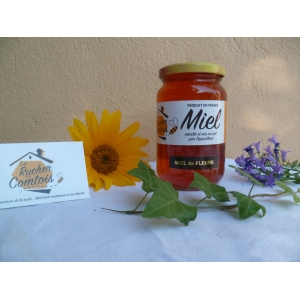 Miel de fleurs pot de 500 g