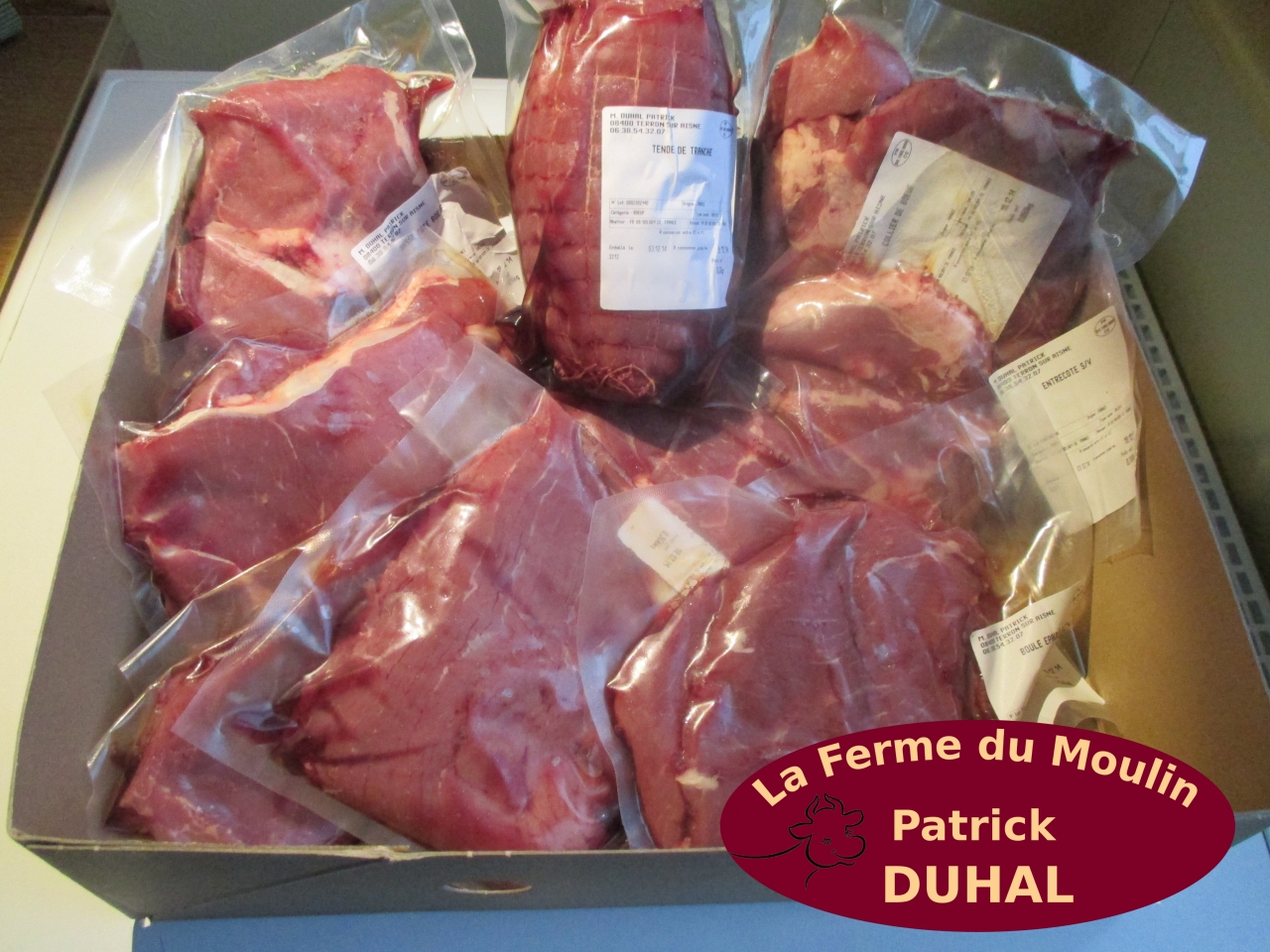 Caissette de 10kg de boeuf Spéciale viande hachée - Producteurs de  Haute-Loire