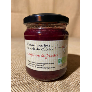 Confiture de cerises 'griottes''
