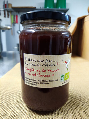 Confiture de prunes 'mirobolantes'