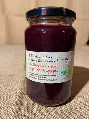 Confiture de fruits rouges de bourgogne
