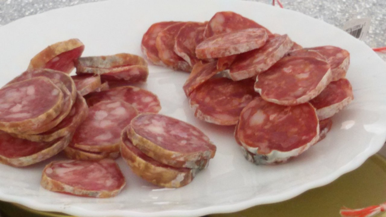 Saucisson de canard au piment d'espelette - 1 u - Lou Metche Scea