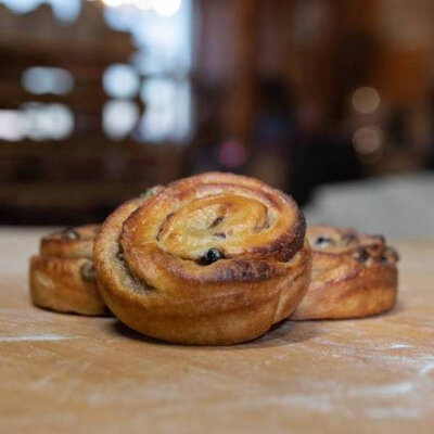 Escargot aux raisins et cassis bio