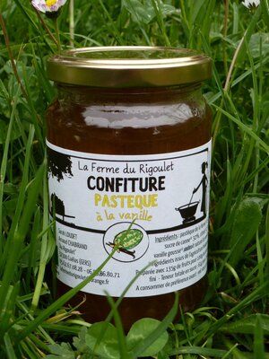 Confiture de pastèque-vanille