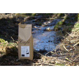 CAFE BIO 100 % ARABICA GRAINS EN 1 KILO