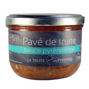 Pavé de truite sauce pyrénéenne 380g