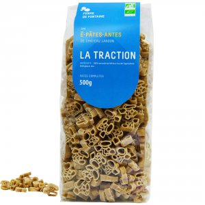 PÂtes complÈtes bio- sachet de 500 g : 'la traction'