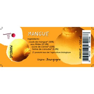 Sorbet mangue 550ml