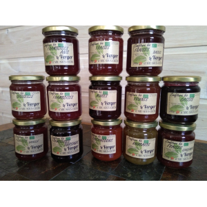 Confiture de fraises bio