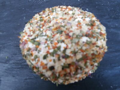 Crottin de chèvre frais saveur du jardin