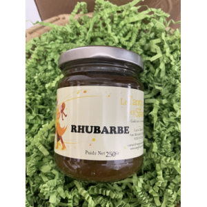 Confiture rhubarbe