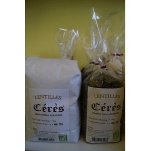 Lentilles vertes 1 kg