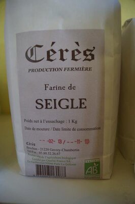 Farine de seigle 1 kg