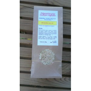 Préparation escalopes végétales à l'épeautre