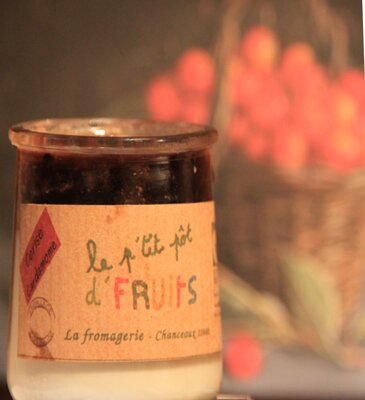 Le petit pot de fruits cerise griotte