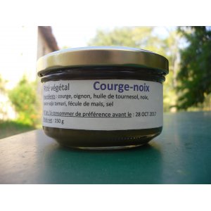 Pâté végétal courge-noix