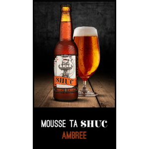'mousse ta shuc' - ambrée 6,5% dluo courte