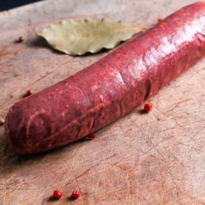 Idée cadeau => Saucisson Pur Bœuf Highland Cattle 300g Avec Son Pochon