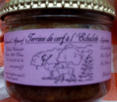 Terrine de cerf à l'échalote