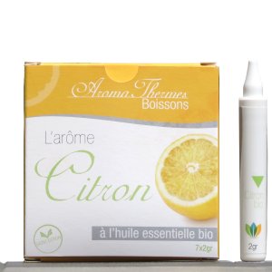 Huile essentielle de citron en poudre soluble