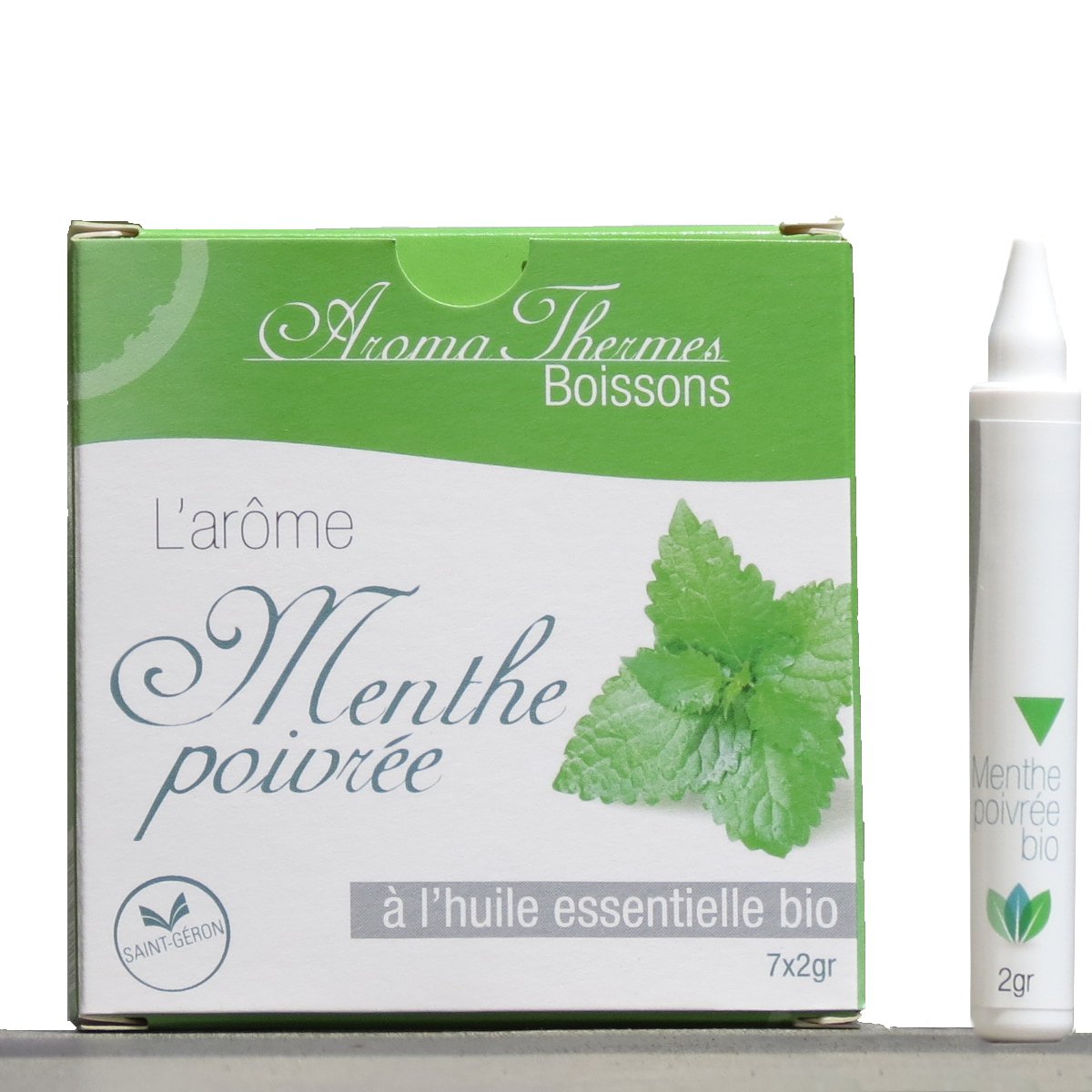 Huile essentielle de Menthe poivrée Bio dans les produits Laino