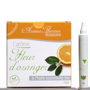 Huile essentielle de fleur d'oranger en poudre soluble