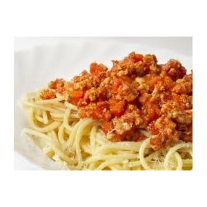 Sauce bolo à la tomate  et au boeuf de la fe