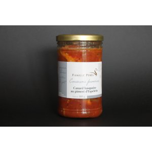 Canard basquaise au piment d'espelet