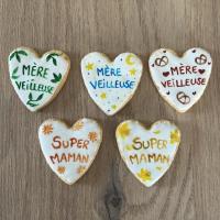Biscuits peints 'mère-veilleuse'