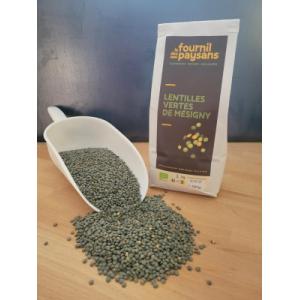 Lentilles vertes