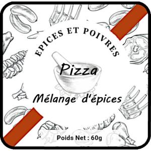 Mélange pizza