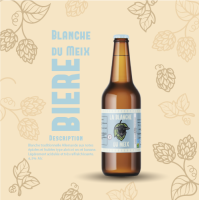 Bière la blanche du meix 75cl