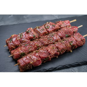 Brochette de boeuf maître d'hôtel
