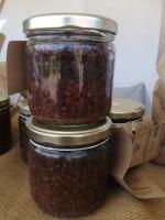 Bocal lentilles cuisinées aux herbes