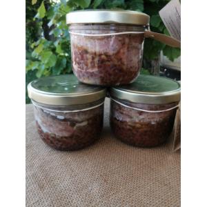 Bocal saucisses agneau porc aux lentilles