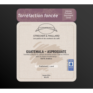 Café moulu - guatemala - torref foncée