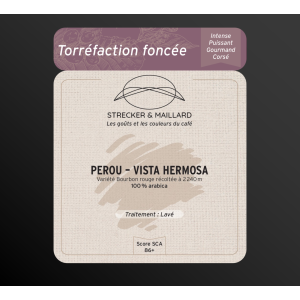 Café moulu - pérou v.h. - torref foncée