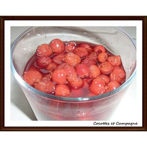 Cerises au naturel